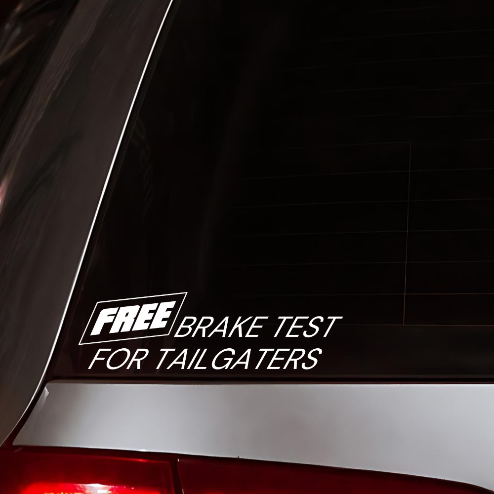 Free brake test