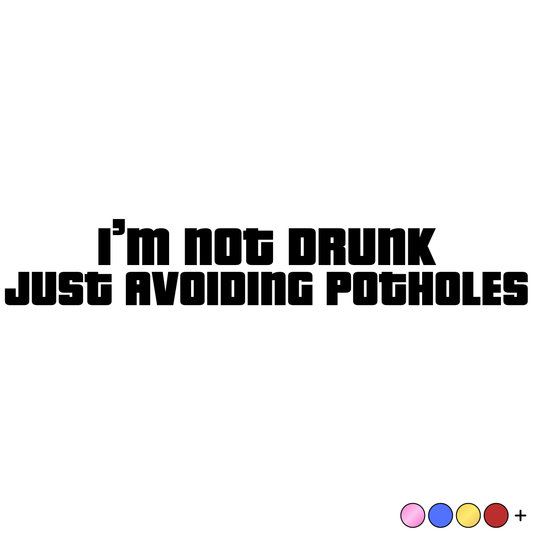 I'm not drunk - Folie