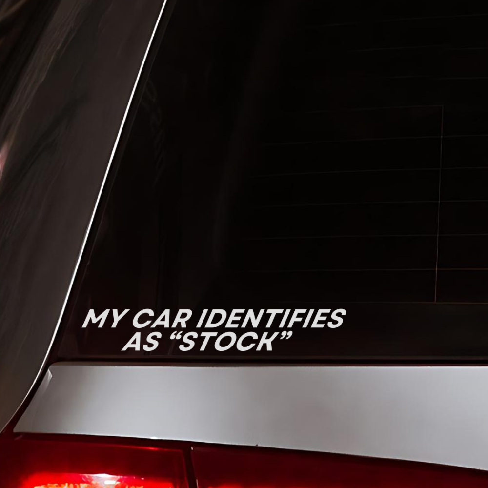 My car identifies as "stock"