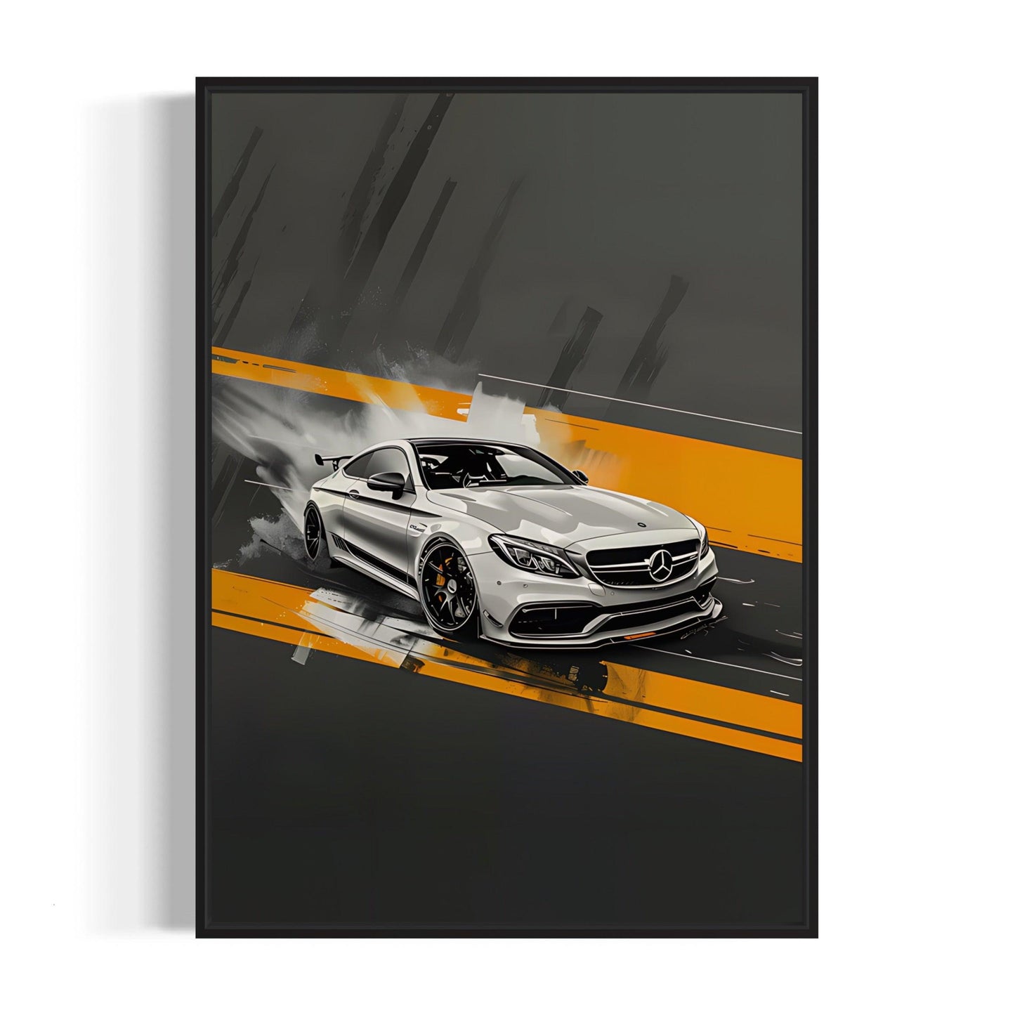 Bilplakat - Mercedes-Benz