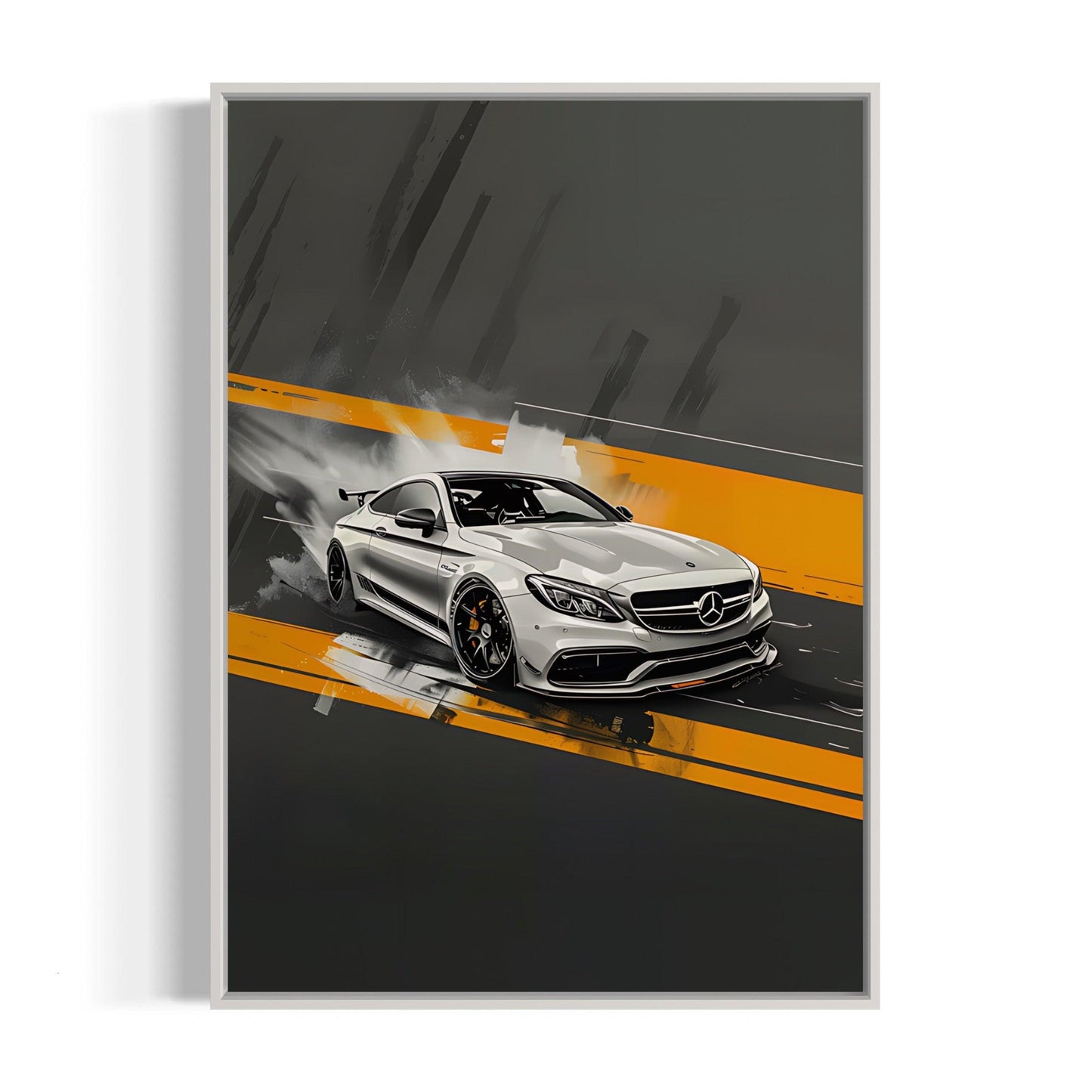 Bilplakat - Mercedes-Benz