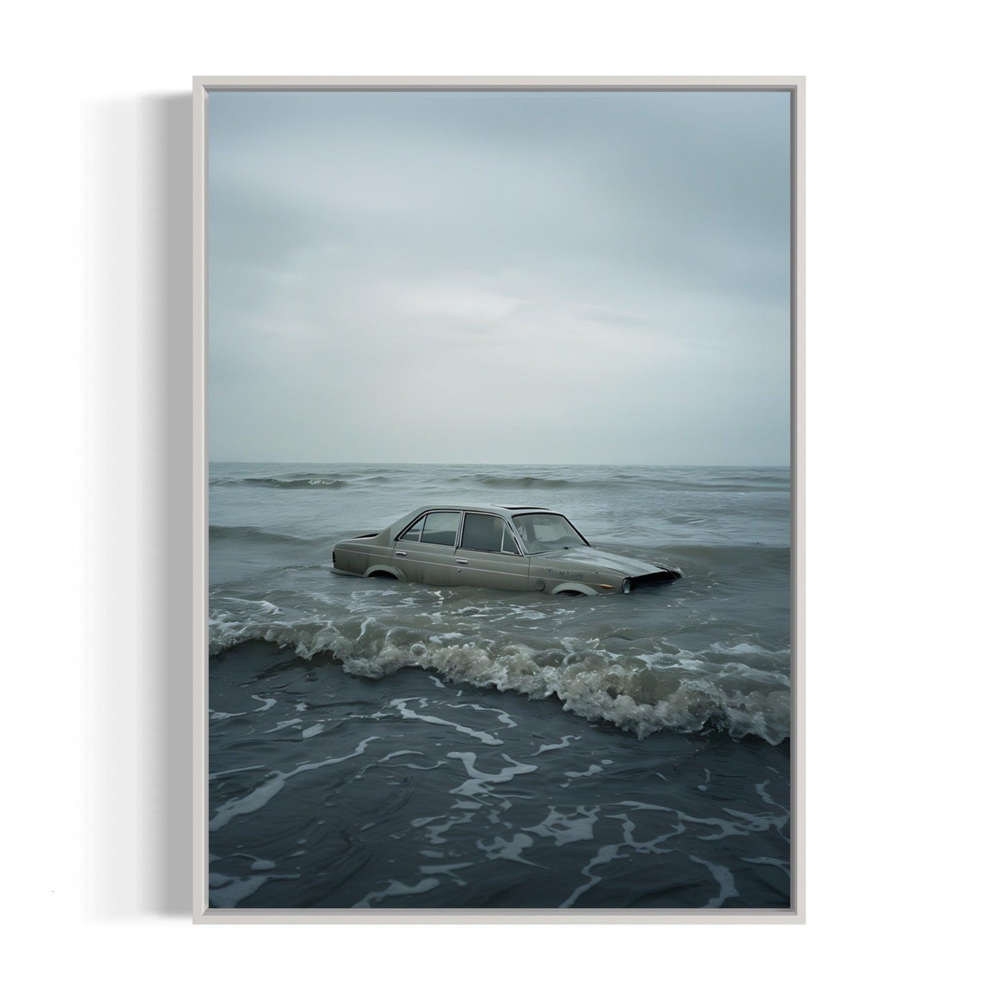 Drowning Car - Poster