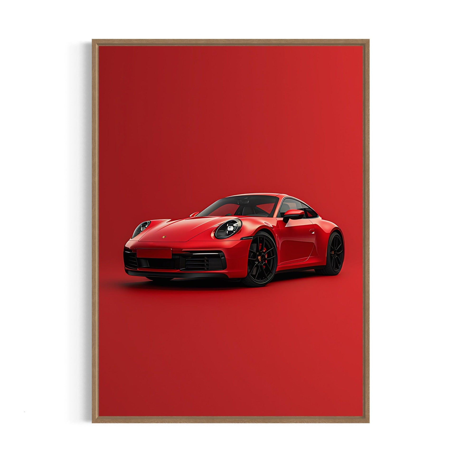 Bilplakat - Porsche