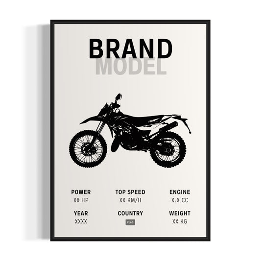 Your Motorcross - Custom poster