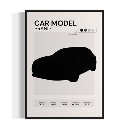 Your car - No.2 - Custom Poster