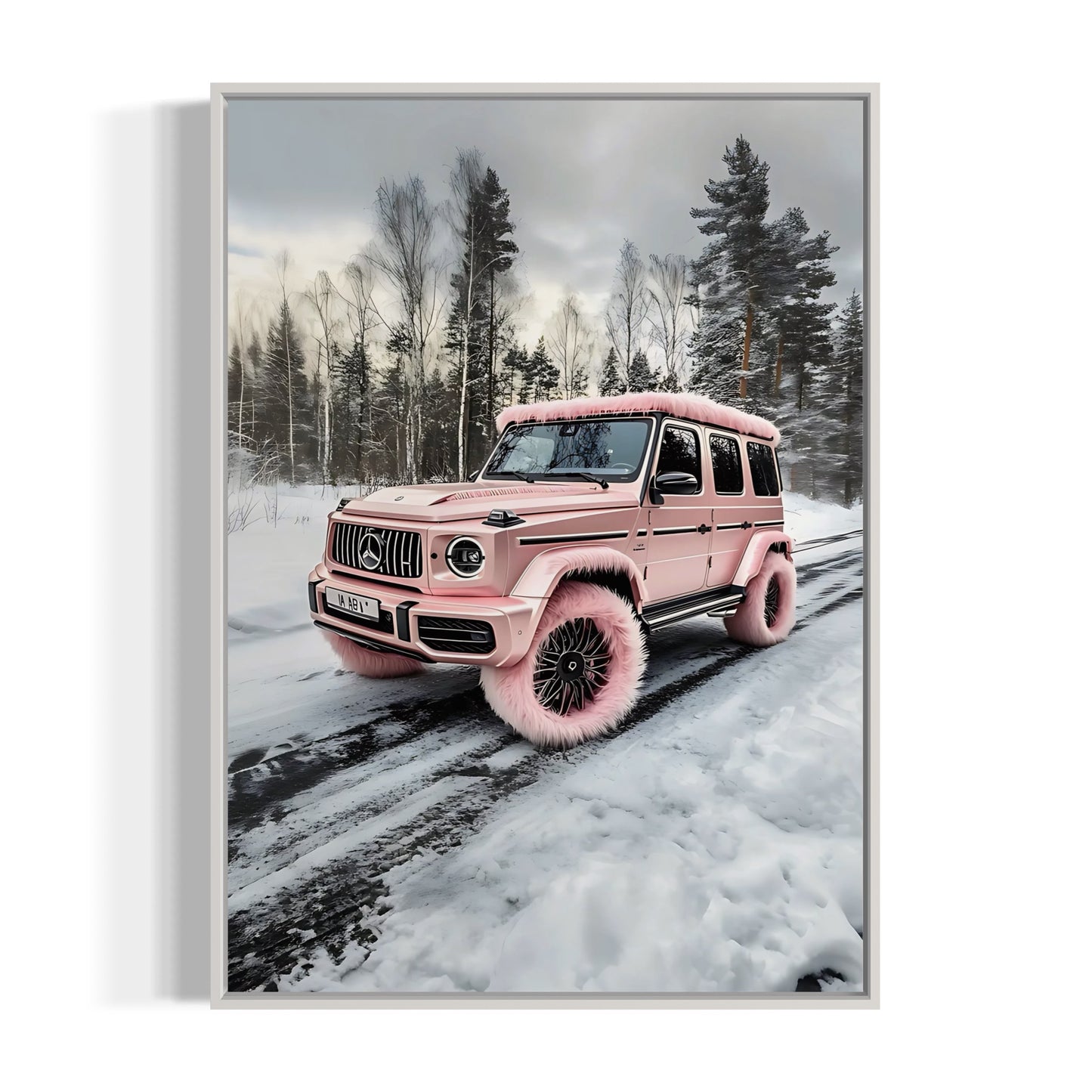 FLUFFY PINK G-WAGEN