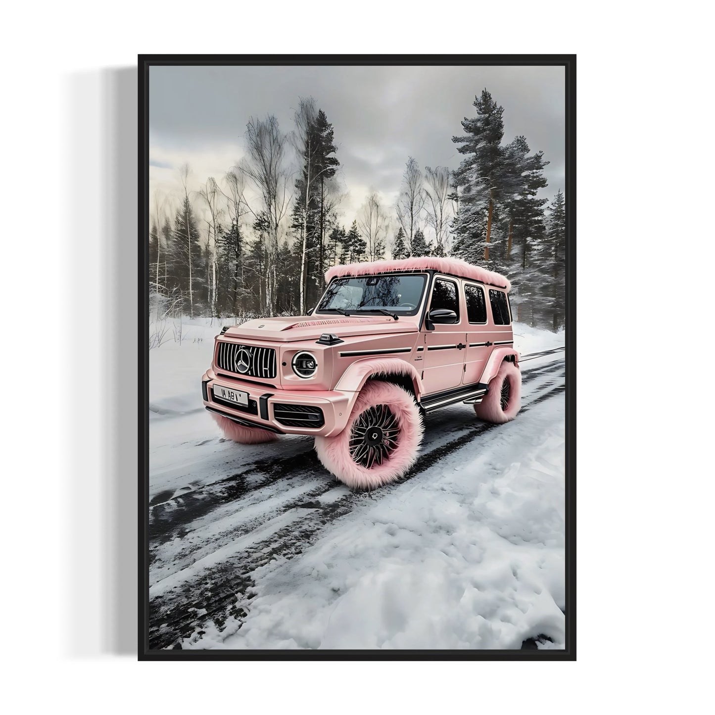 FLUFFY PINK G-WAGEN